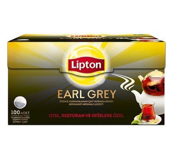 Lipton Earl Grey Demlik Poşet Çay 100'lü